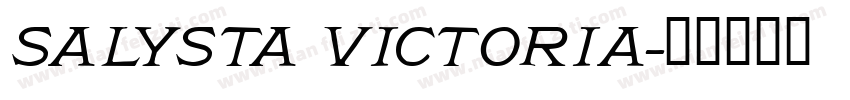 Salysta Victoria字体转换